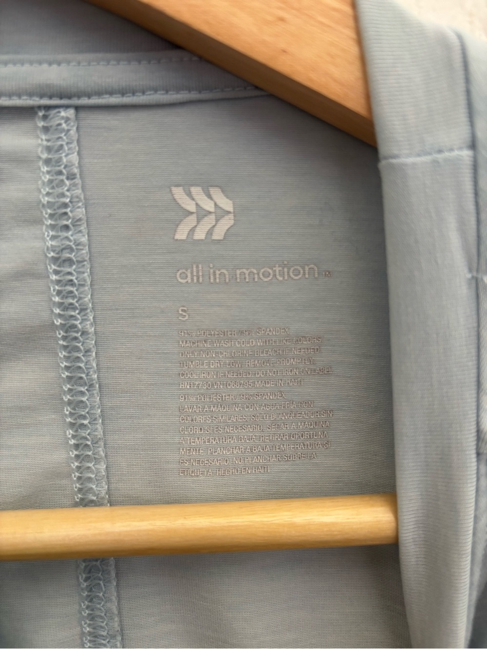all in motion Light Blue Women's Sleeveless Tank Top - Picture 3 of 5